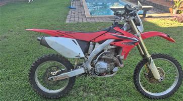 Honda Crf 450 offroad bike