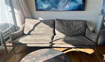 2 arm chairs and 2 seater couch Lancia Lounge Suite - Aged Charcoal from Cielo. Collect in Seapoint