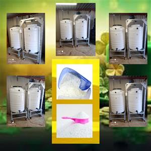 “Launch your brand! 500L detergent mixer, stainless steel shaft, free formulatio