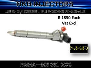 JEEP 2.8 INJECTORS FOR SALE ON EXCHANGE OR RECON