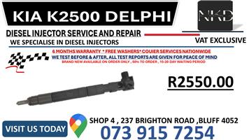 Kia K2500 Delphi Diesel Injectors 