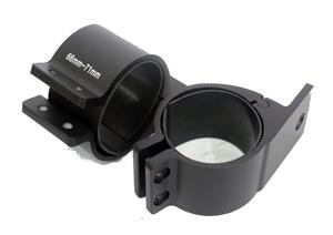 Universal Satin Black Bar Bracket for Spotlamps 49-54mm