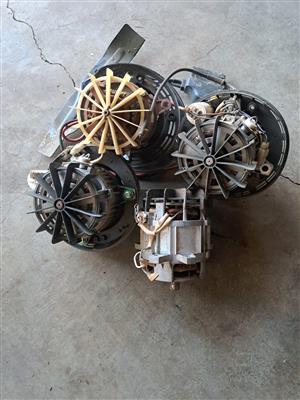 4 x Electrical lawnmower motors, all in working condition