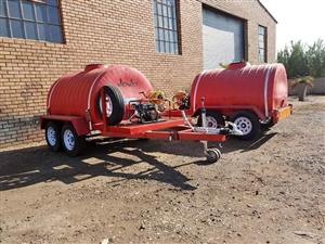 New 2500ltr Firefighting trailers