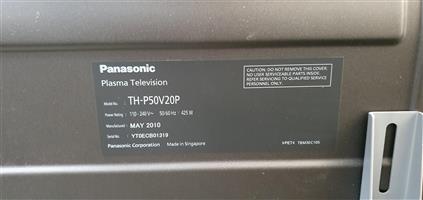 Panasonic TH P50V20P plasma tv for parts