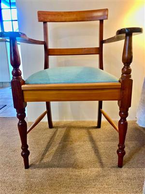 8 x Yellowwood & Blackwood chairs
