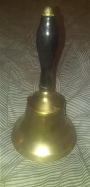 Old antique brass bell