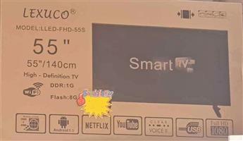 55" Smart Android , Fully loaded,  New with warranty and FREE DELIVERY