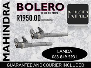 MAHINDRA BOLERO DIESEL INJECTORS VENTERSBURG FREE STATE 
