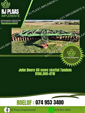John deere 60 skottel dis