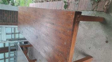 10 seater solid timber table