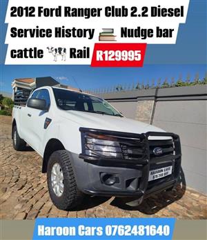 2012 Ford Ranger 2.2 TDCi club cab