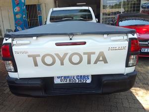 2018 Toyota Hilux 2.7 Vvti 4x2 Single-Cab White Color  Manual, Petrol 91000km 