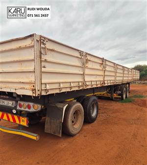 2017 SA Truck Bodies 3 bin Dropside Side Tipper