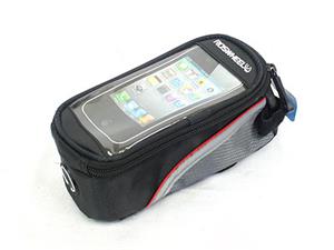 Phone Bicycle Holder with Storage Bag