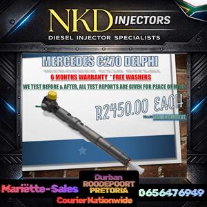 Diesel Injectors Mercedes C270 Delphi