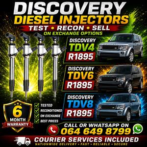 WE CAN RECON YOUR DIESEL INJECTORS 6 MONTHS WARRANTY INCLUDED