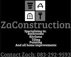ZaConstruction and all home improvements