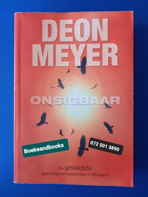 Onsigbaar - Deon Meyer.