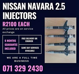 NISSAN NAVARA YD25 INJECTORS FOR SALE WITH WARRANTY INCLUDED