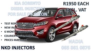 DIESEL INJECTORS FOR SALE FOR KIA SORENTO