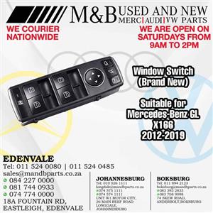 Window Switch (Brand New)  Suitable for Mercedes-Benz GL X166 2012-2019