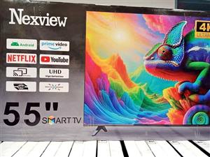 55" Smart Android HD LED TV,  New with warranty and FREE DELIVERY