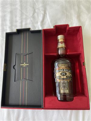 25 Year Old Chivas Whisky in original box