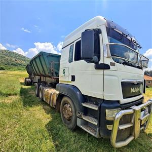 2014 MAN TGS 26.440 Double Axle – Truck Only |Side Tipper Option - Minor Touch UPS