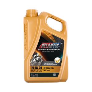 Atlantic Super Syntech 0W-20 Fully Synthetic Motor Oil - API SP ILSAC GF-6A / ACEA C3 (5 Litres)