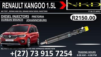 Kangoo 1.5L Diesel Injectors 
