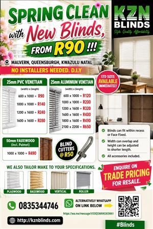 Spring Blinds Sale