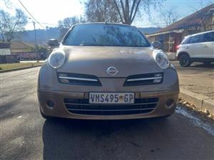 2007 NISSAN MICRA 1.2 SPORT PETROL, MANUAL, GOLD, SUNROOF, 94000KMS