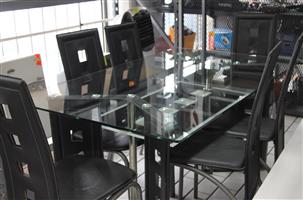 7 piece dining room suite S032402A #Rosettenvillepawnshop