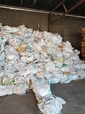 Poly bags 50kg used