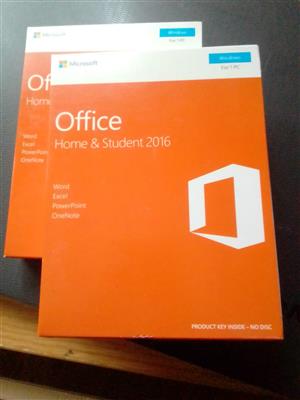 Microsoft Office - Home & Student 2016 Software