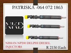 NISSAN NP200 DIESEL INJECTORS FOR SALE