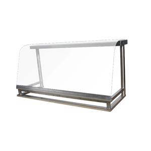  3DCSGM - 3 DIVISION CURVED SNEEZE GUARD - 1100MM