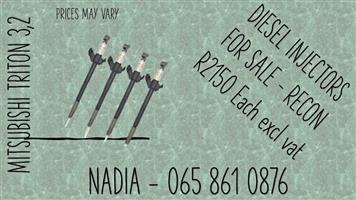 MITSUBISHI TRITON 3.2 BEST QUALITY RECONDITIONED DIESEL INJECTORS FOR SALE MAGALIESBURG