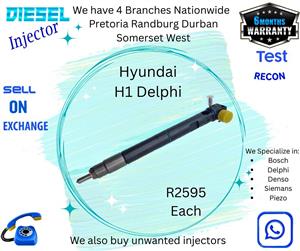 Delphi H1 Hyundai diesel injectors