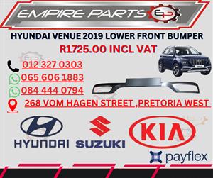 HYUNDAI VENUE 2019- FRONT LOWER BUMPER NEW FOR SALE