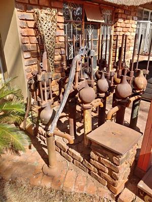 Antique Hand Lever Water Pumps