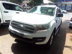 2017 FORD EVEREST 2.2 XLS manual white color Diesel  123,000KM 