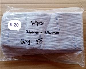 Kitchen wipes forsale. Small sizes.