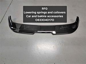 Golf 7,7.5 Gti and Golf 7,7.5 R Gloss black roof spoiler