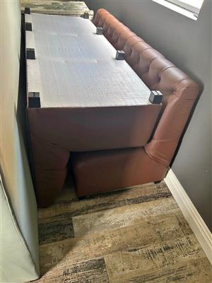 Small-Medium Sized Leather Couch For Sale - Durban, KZN