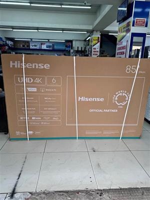  Brand New Hisense 85” Smart 4K Ultra HD – Big December Deal 