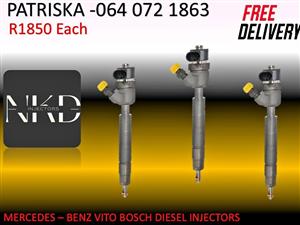 MERCEDES VITO BOSCH DIESEL INJECTORS