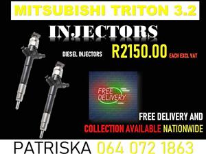 MITSUBISHI TRITON 3.2 DIESEL INJECTORS FOR SALE ON REQUEST