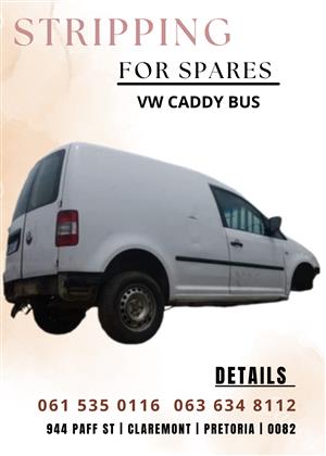 Vw caddy stripping for spares 